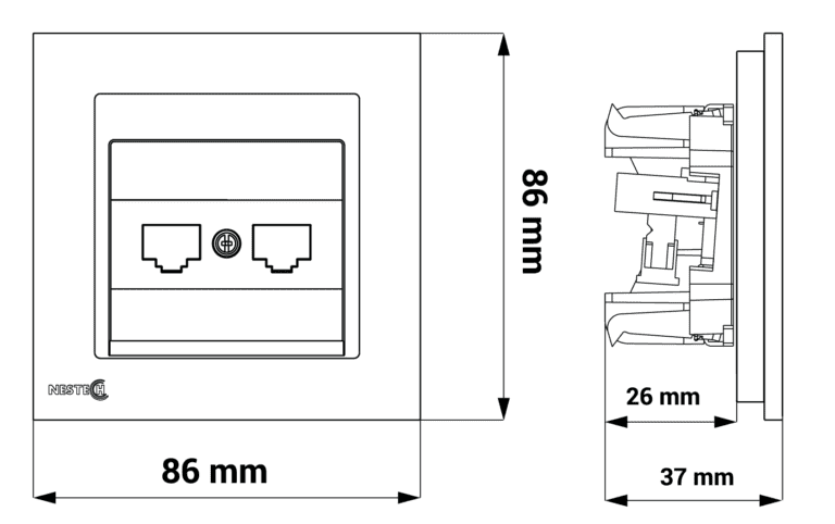 Double Network single METAL frame final